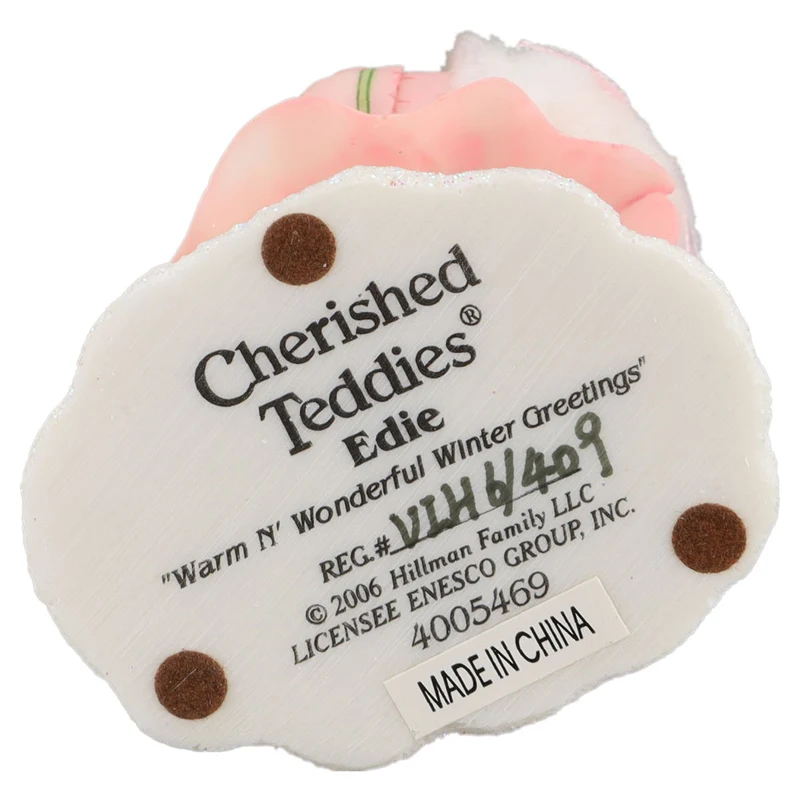 Teddy 4005469 Edie "Warm N' Wonderful Winter Greetings"