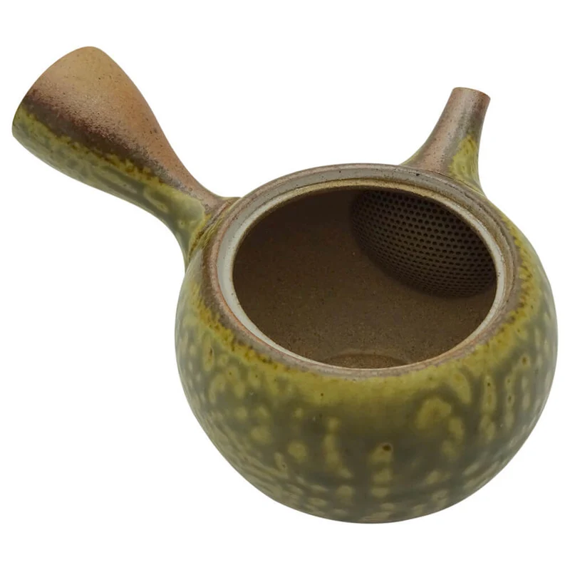 Kyusu Japanische Einhand-Teekanne mit Keramiksieb