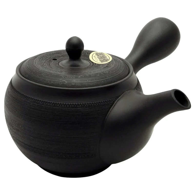 Kyusu aus Tokoname geriffelt