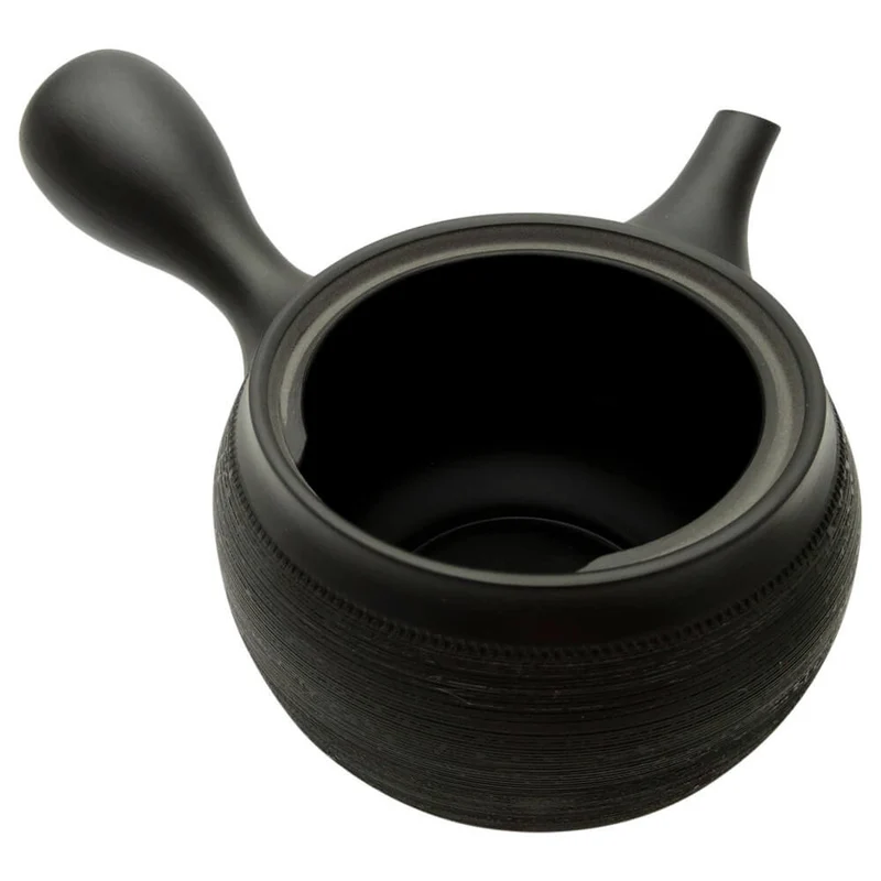 Kyusu aus Tokoname geriffelt