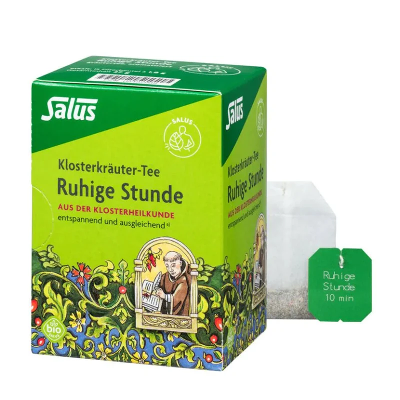 Salus Ruhige Stunde, Klosterkräuter-Tee Bio 15 Filterbeutel