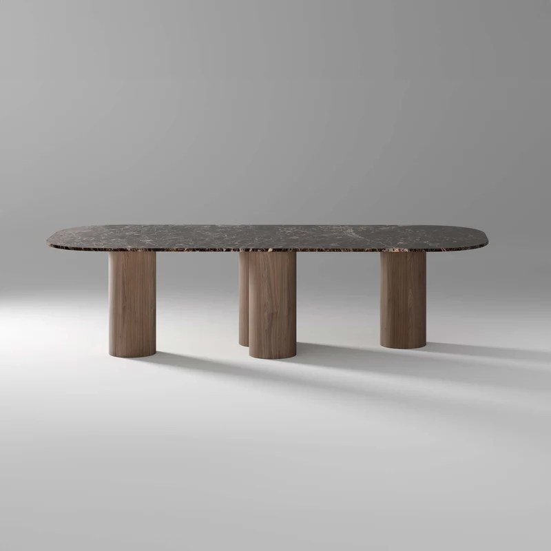 Dining Table MARINA by Renato Zamberlan for Horm
