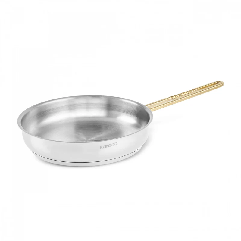 Karaca Maçka Induktionsboden Stahlpfanne 26 cm Gold