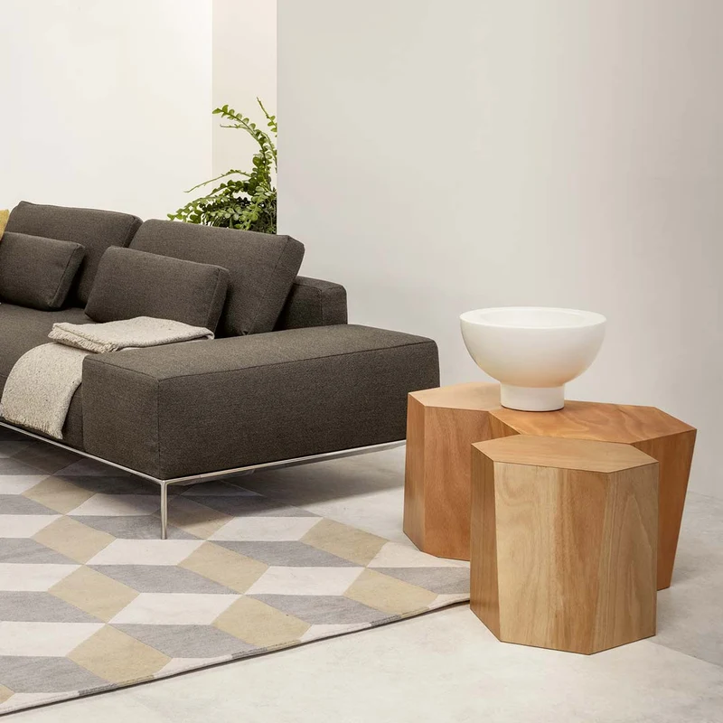 Outdoor Side Table HEXAGON by Steven Holl for Horm