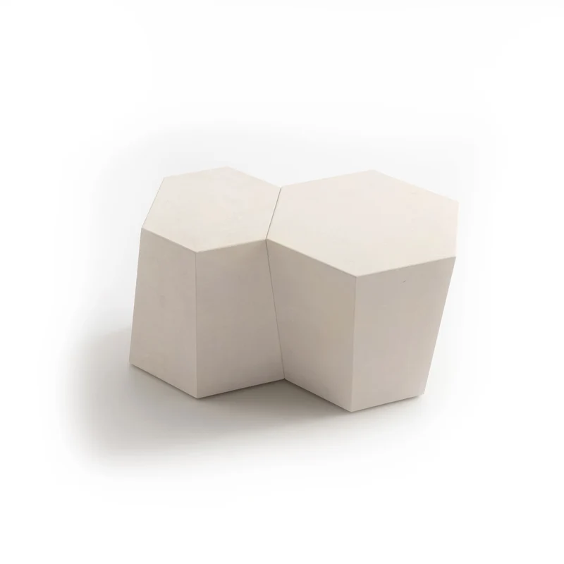 Outdoor Side Table HEXAGON by Steven Holl for Horm