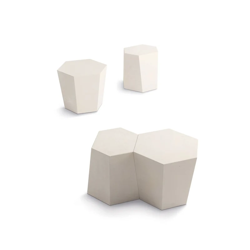 Outdoor Side Table HEXAGON by Steven Holl for Horm