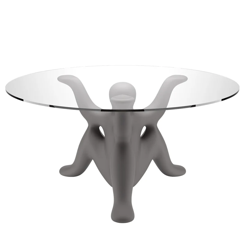 Round Dining Table HELPYOURSELF TABLE by Philippe Starck for Qeeboo