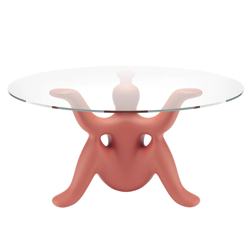 Round Dining Table HELPYOURSELF TABLE by Philippe Starck for Qeeboo