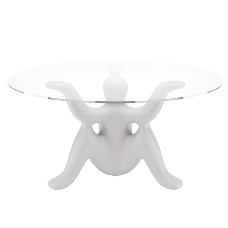 Round Dining Table HELPYOURSELF TABLE by Philippe Starck for Qeeboo