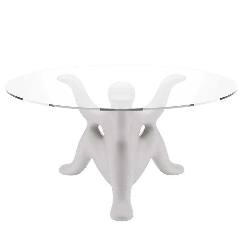 Round Dining Table HELPYOURSELF TABLE by Philippe Starck for Qeeboo