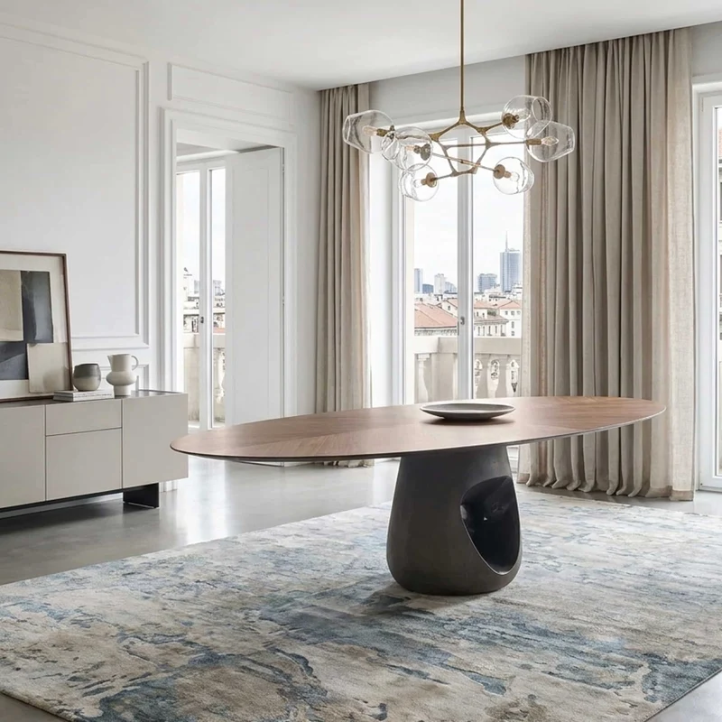 Dining Table BARBARA by Renato Zamberlan for Horm