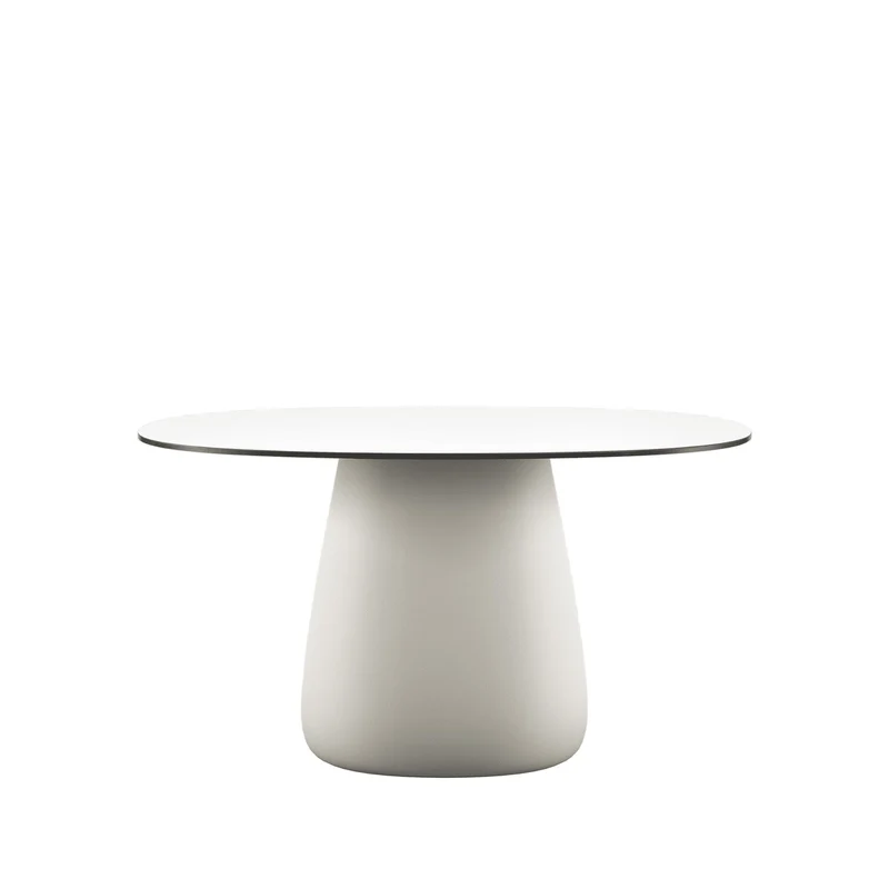 Oval Dining Table COBBLE by Elisa Giovannoni for Qeeboo
