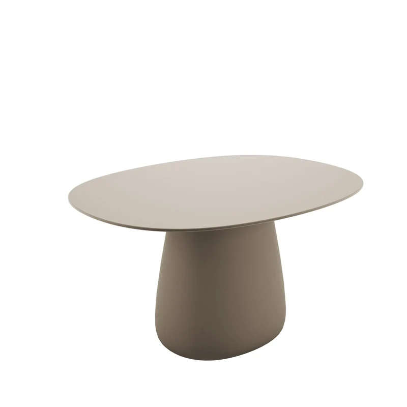 Oval Dining Table COBBLE by Elisa Giovannoni for Qeeboo