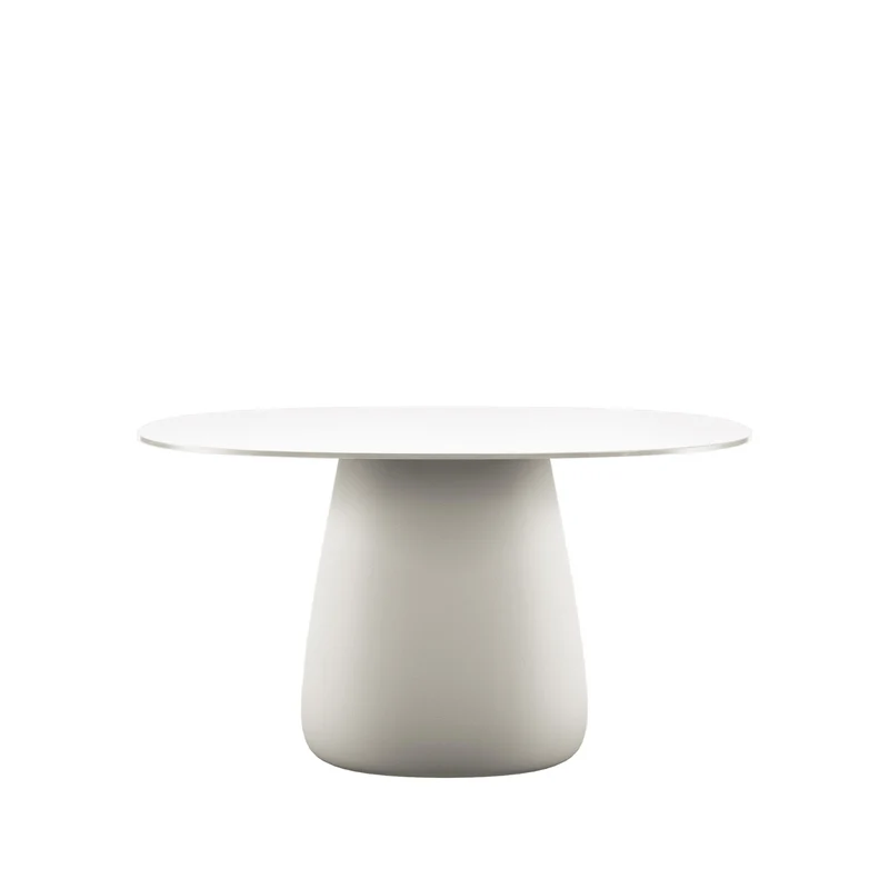 Oval Dining Table COBBLE by Elisa Giovannoni for Qeeboo