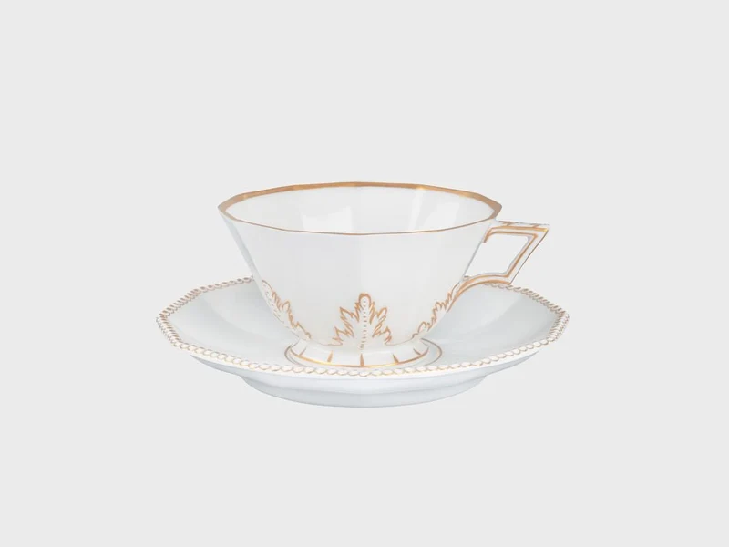 Teetasse | Perl | Gold