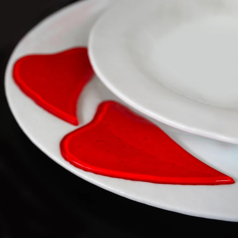 Murano Glass Dinnerware Set CUPIDO by D.i. Più Andretto Design
