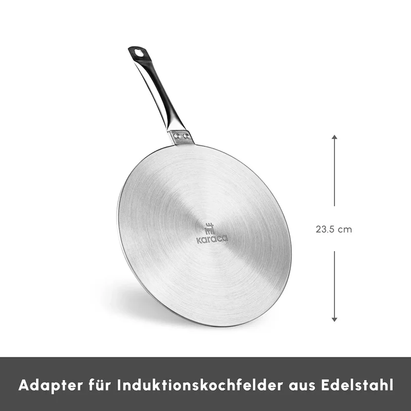 Karaca Induktions Sockel aus Stahl, 23,5 cm