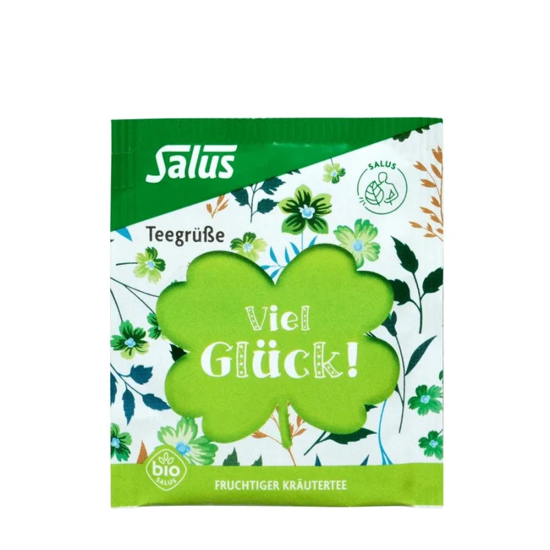 Salus Teegrüße Viel Glück! Kräutertee 15FB/25,5g MHD 31.10.2026
