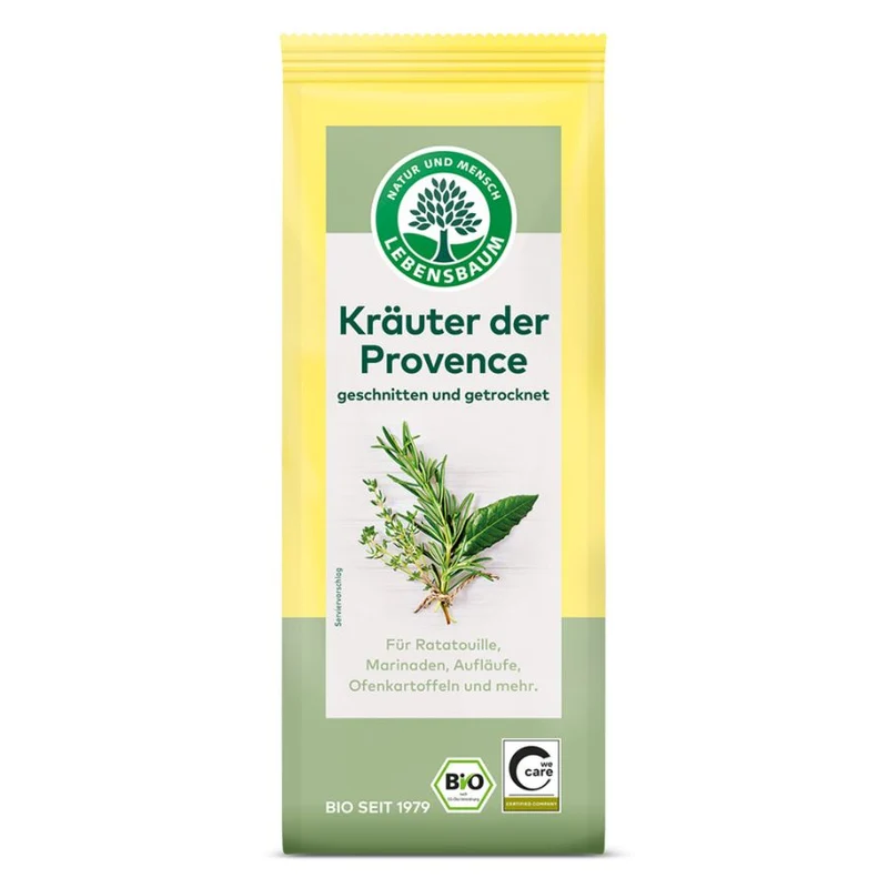 Lebensbaum Kräuter der Provence, geschnitten und getrocknet Bio 30g