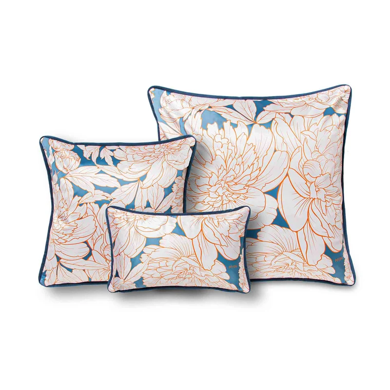Cushion MIA FLORA Set of Two by Luciana Gomez for MYIN