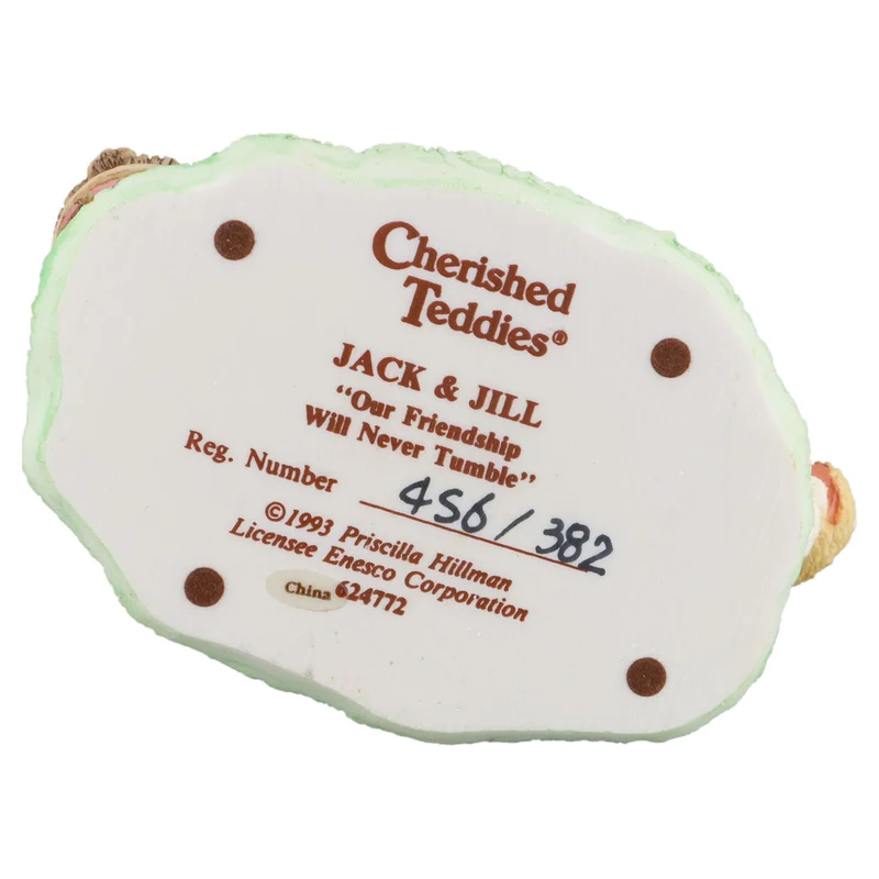 Teddy 624772 Jack & Jill "Our Friendship Will Never Tumble"
