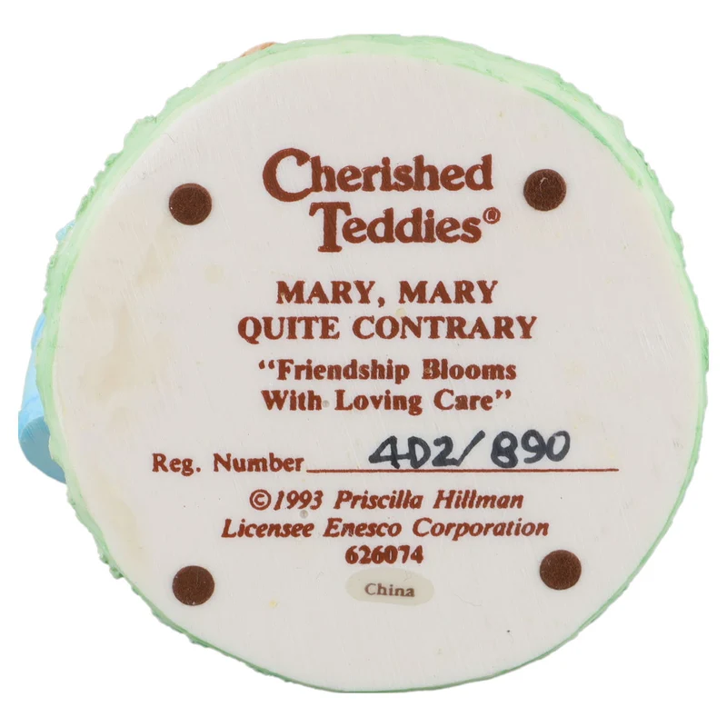 Teddy 626074 "Friendship Blooms With Loving Care"