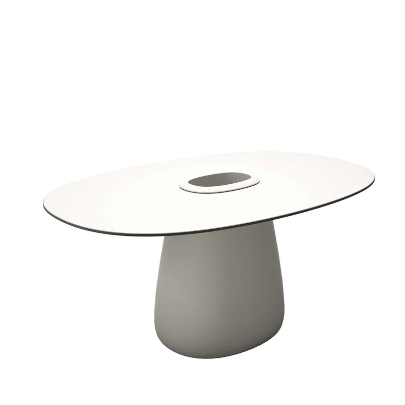 Oval Dining Table COBBLE BUCKET by Elisa Giovannoni for Qeeboo