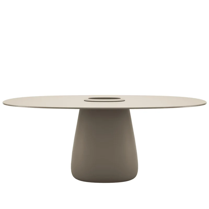 Oval Dining Table COBBLE BUCKET by Elisa Giovannoni for Qeeboo