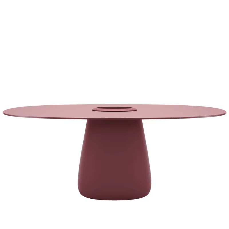 Oval Dining Table COBBLE BUCKET by Elisa Giovannoni for Qeeboo