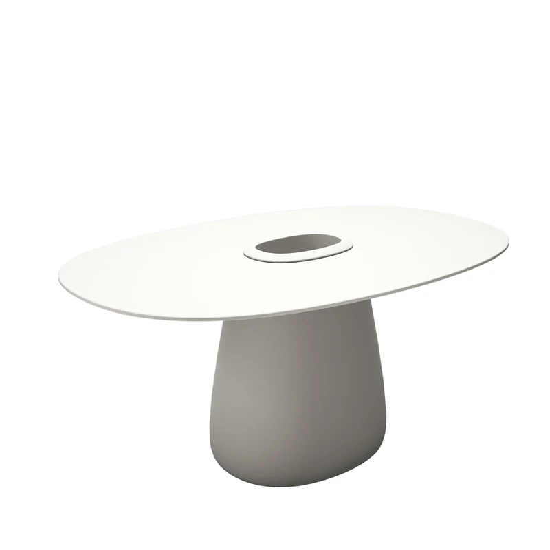 Oval Dining Table COBBLE BUCKET by Elisa Giovannoni for Qeeboo