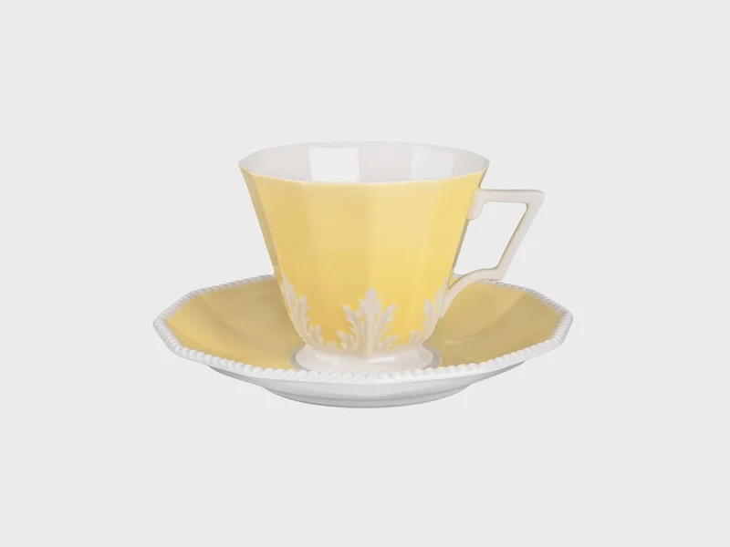 Kaffeetasse | Perl | Symphonie Gelb