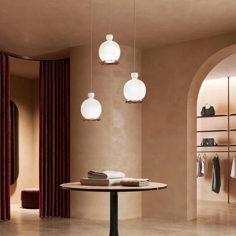 Glass Suspension Lamp OPYO SUSPENSION by Cristina Celestino for Kdln