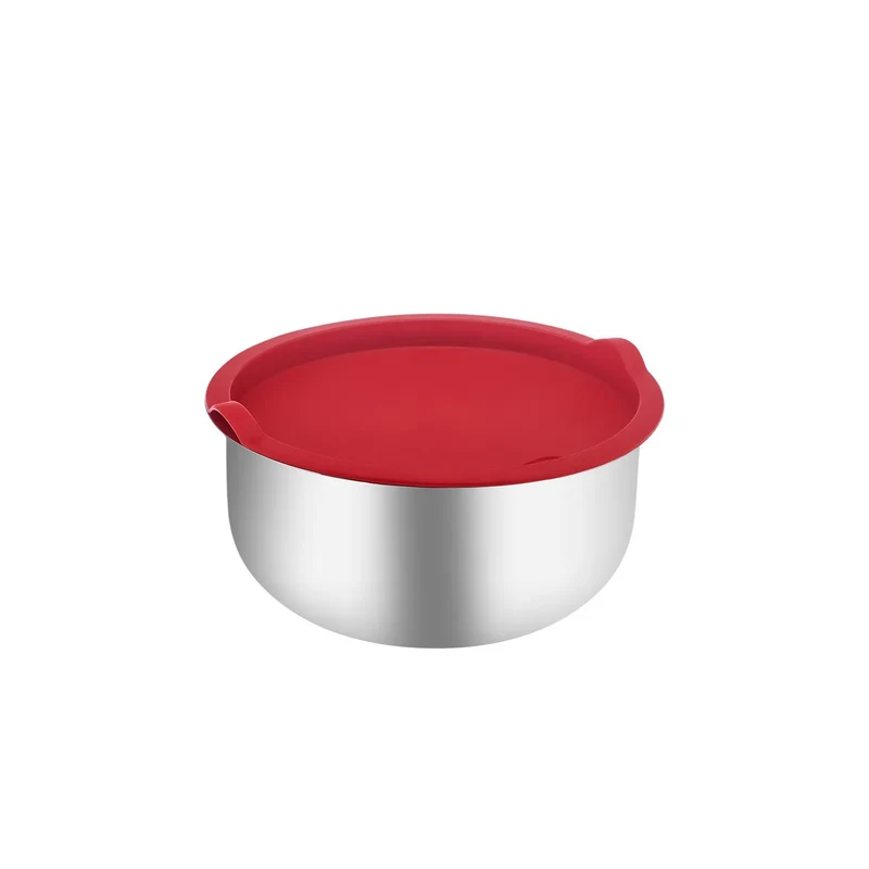 Karaca Induktions Stahl Kochgeschirr Set mit Gratis Vorratsbehälter, 13 Teilig