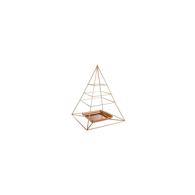 Karaca Home Piramit Dekorativer Teller 24 cm x 35 cm