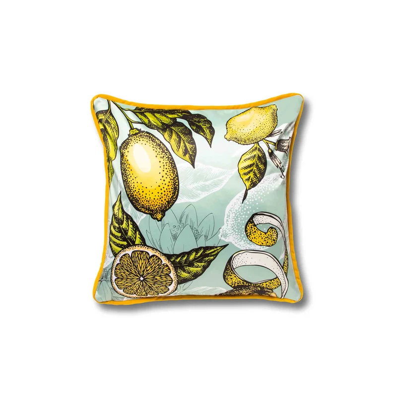 Cushion MIA LEMON Set of Two by Luciana Gomez for MYIN