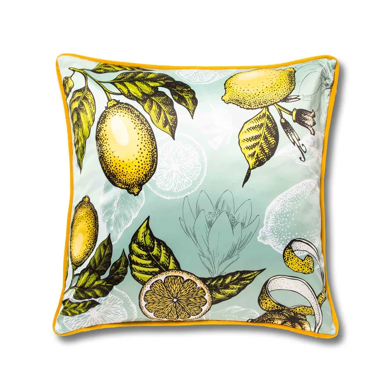 Cushion MIA LEMON Set of Two by Luciana Gomez for MYIN