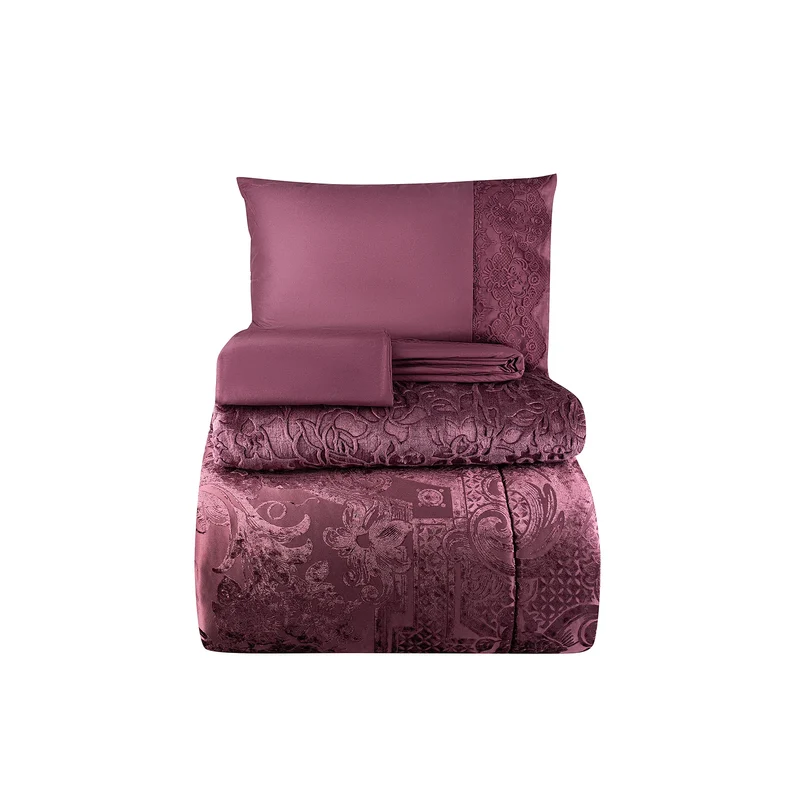 Karaca Home Valeria Royal Violett 10 Teiliges Heiratsset