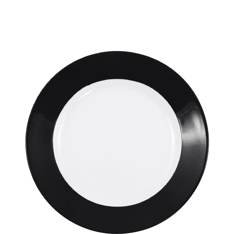 KAHLA Pronto Colore Frühstücksteller 20,5 cm pure black