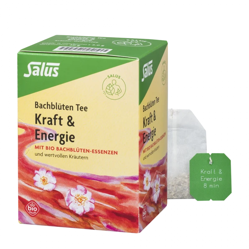 Salus Bachblüten Tee „Kraft & Energie“ Bio 15 Filterbeutel