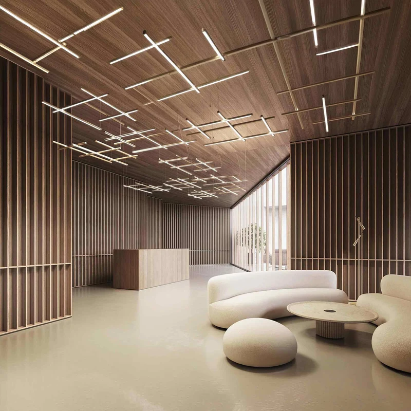 Aluminium Suspension Lamp HILOW by Mathaeus Thun Hohenstein for Panzeri