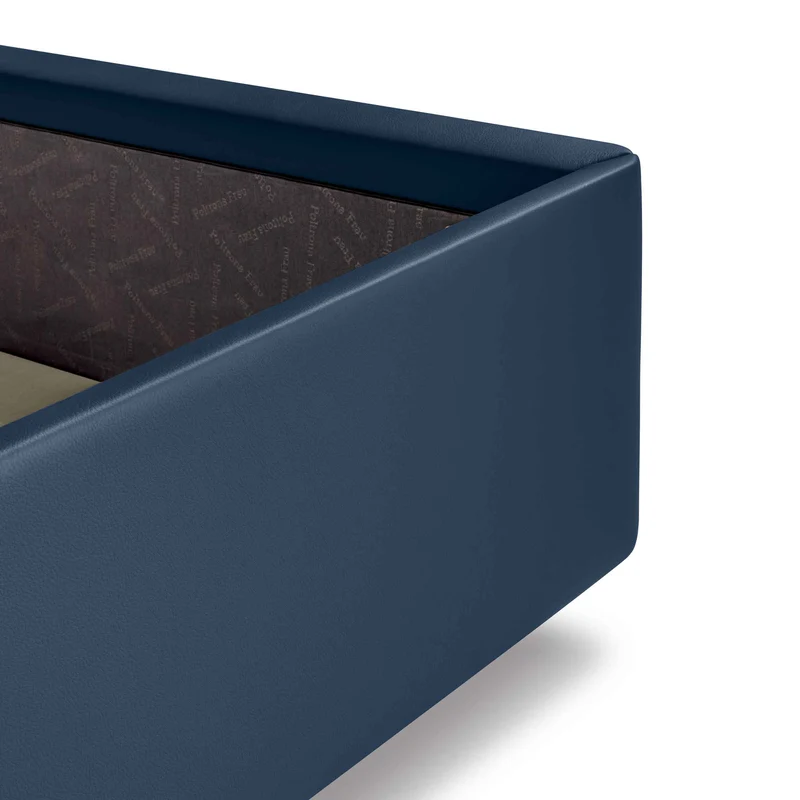 Leather Storage Bed FERDINANDEA by Design Centre for Poltrona Frau