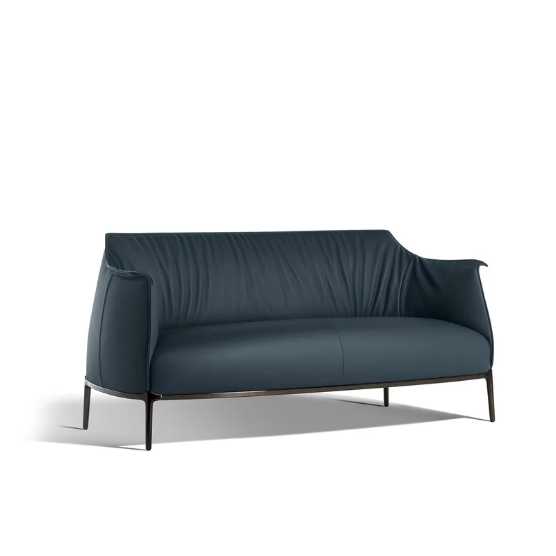 Leather Sofa ARCHIBALD by Jean-Marie Massaud for Poltrona Frau
