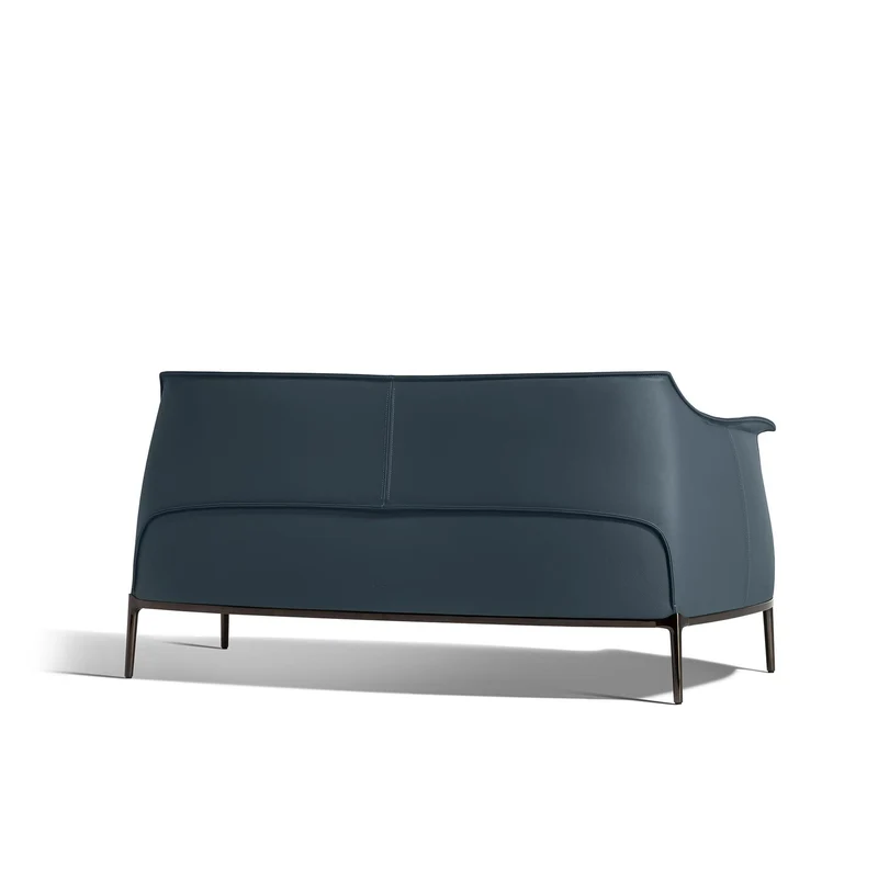 Leather Sofa ARCHIBALD by Jean-Marie Massaud for Poltrona Frau