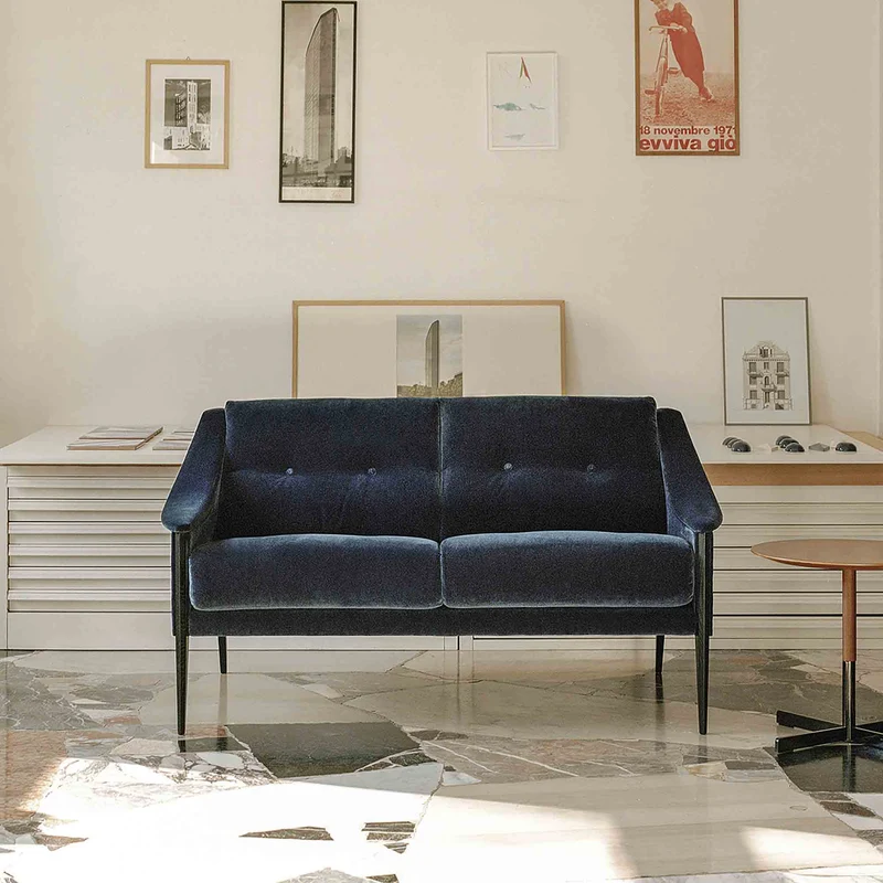 Fabric Sofa DEZZA 24 by Gio Ponti for Poltrona Frau