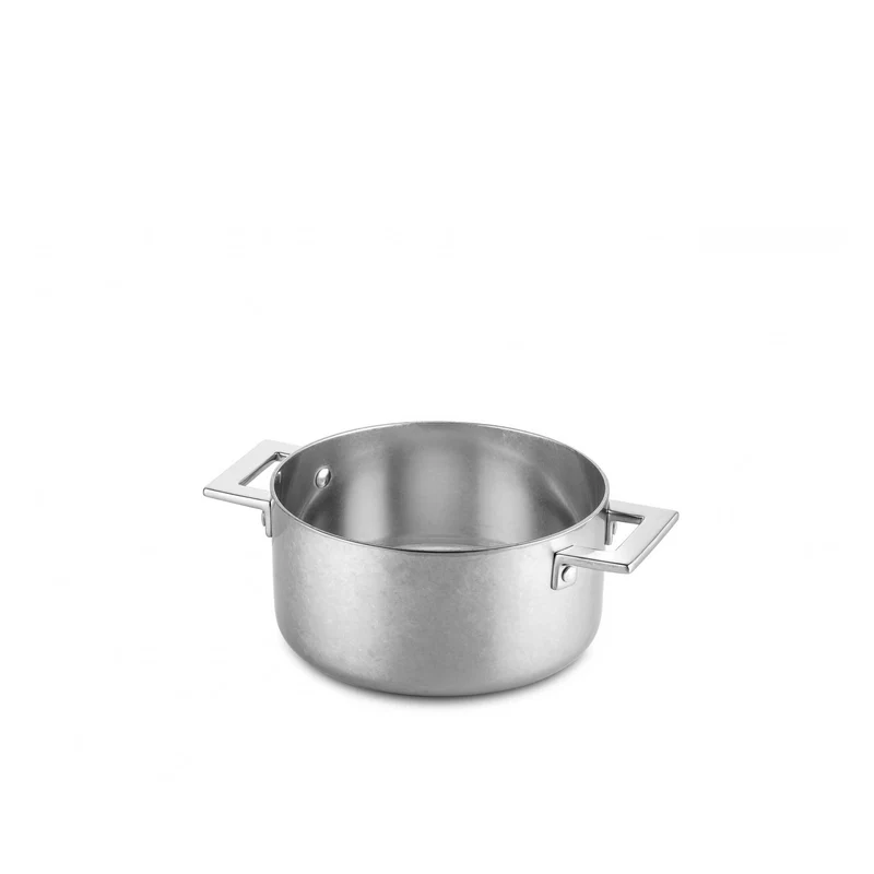 Stainless Steel Pan CASSEROLE ATTIVA PEWTER by Mepra