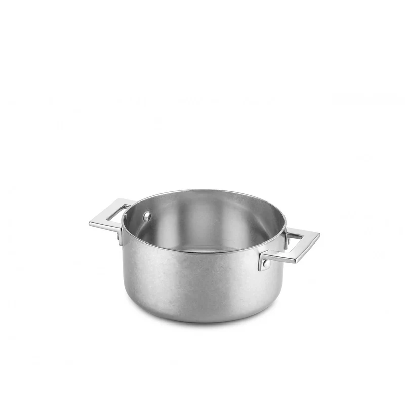 Stainless Steel Pan CASSEROLE ATTIVA PEWTER by Mepra