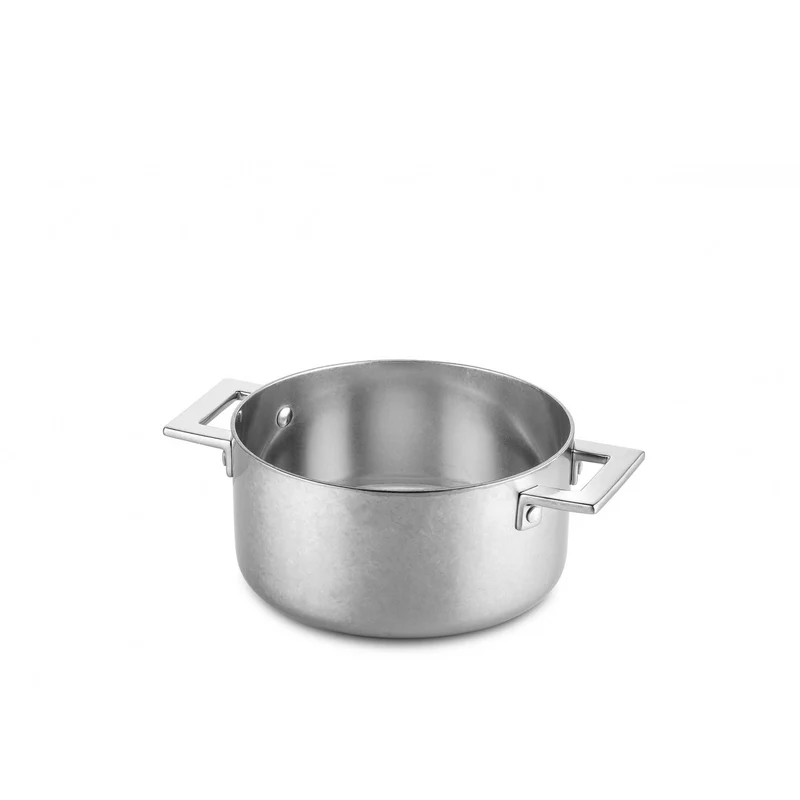 Stainless Steel Pan CASSEROLE ATTIVA PEWTER by Mepra