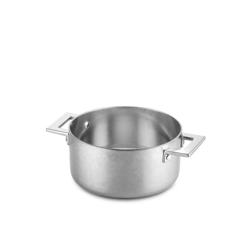 Stainless Steel Pan CASSEROLE ATTIVA PEWTER by Mepra