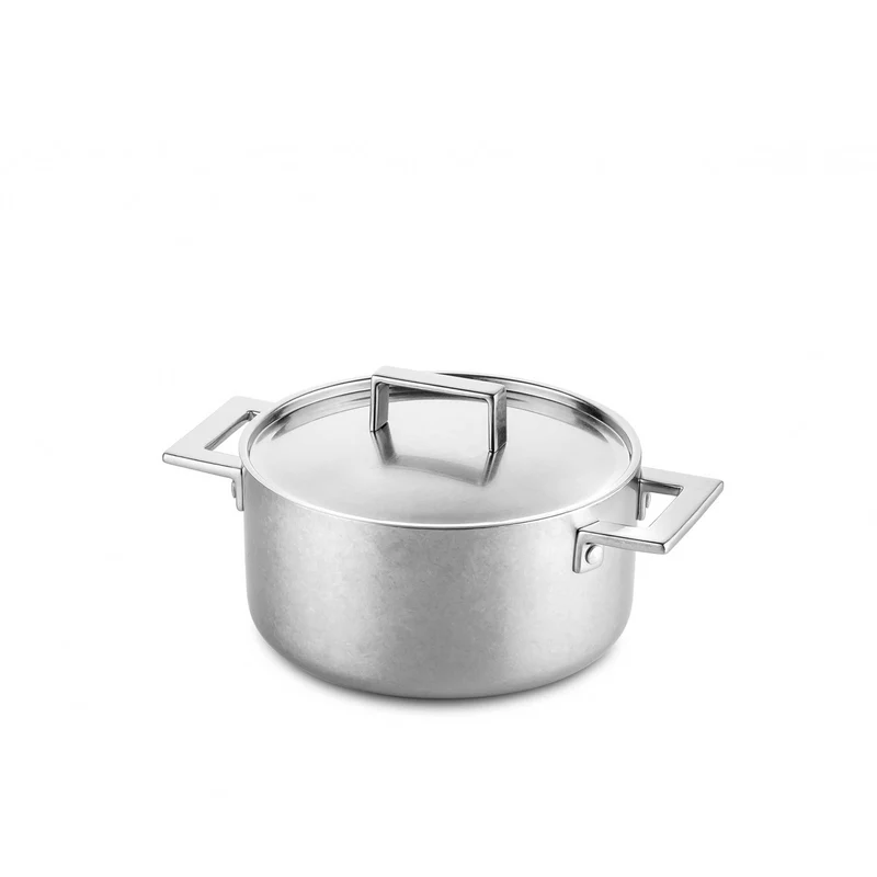 Stainless Steel Pan CASSEROLE ATTIVA PEWTER by Mepra