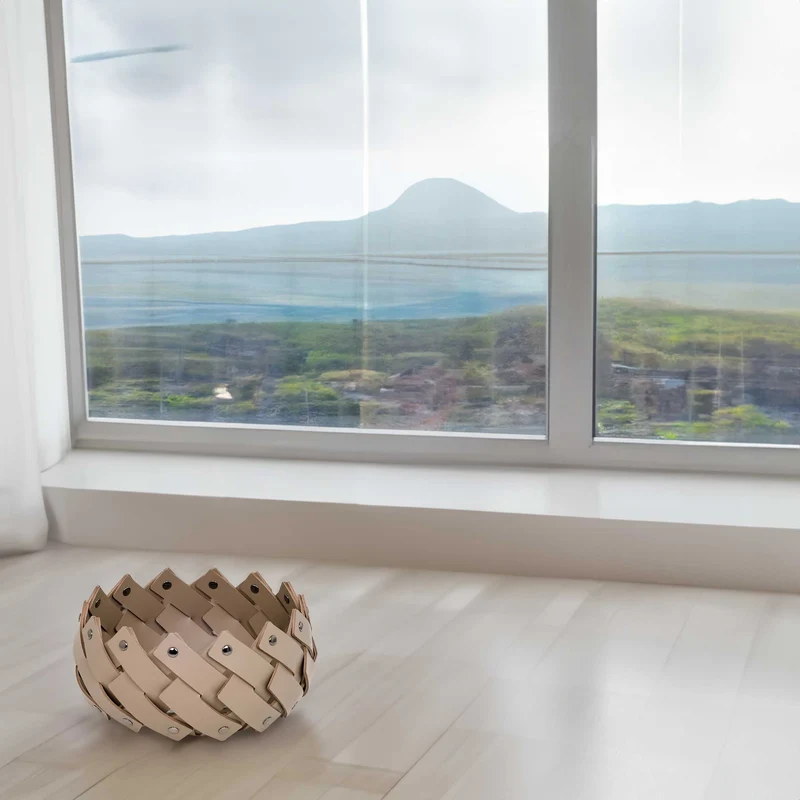 Valet Tray in Eco-Leather ALMERIA by Pinetti